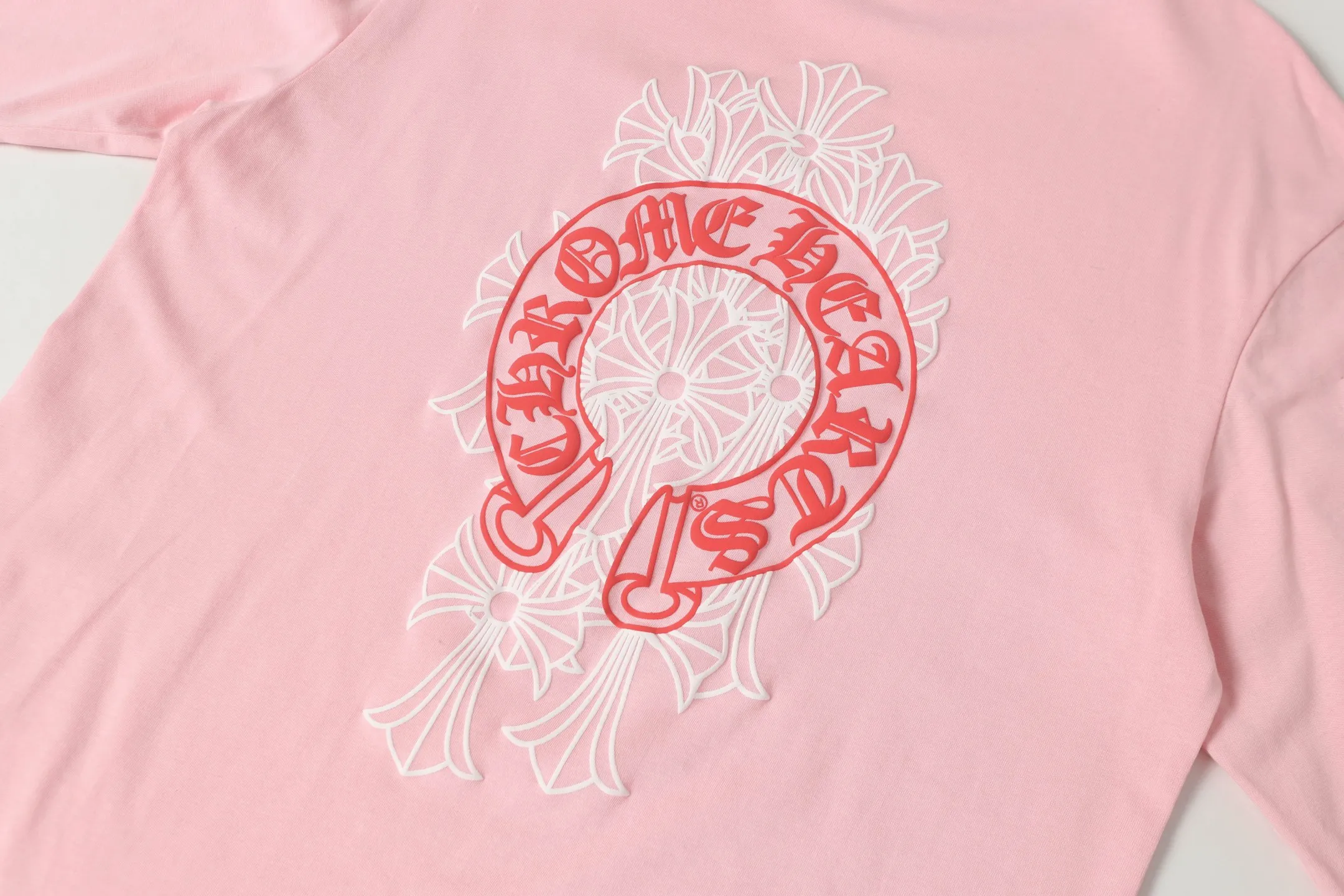 P160 Cross-border model. Those who pursue quality, please do not place an order. -Chrome Hearts/Chrome Heart Sanskrit Cross✝️Print popular long-sleeved T-shirt -High weight, high density and high quality. The wool is soft, delicate and skin-friendly. It feels soft and silky. It has excellent warmth and skin-friendly properties.